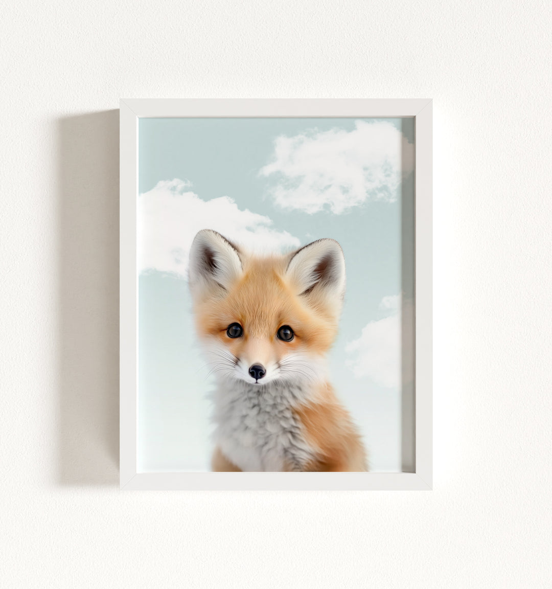 Baby Fox Framed Art