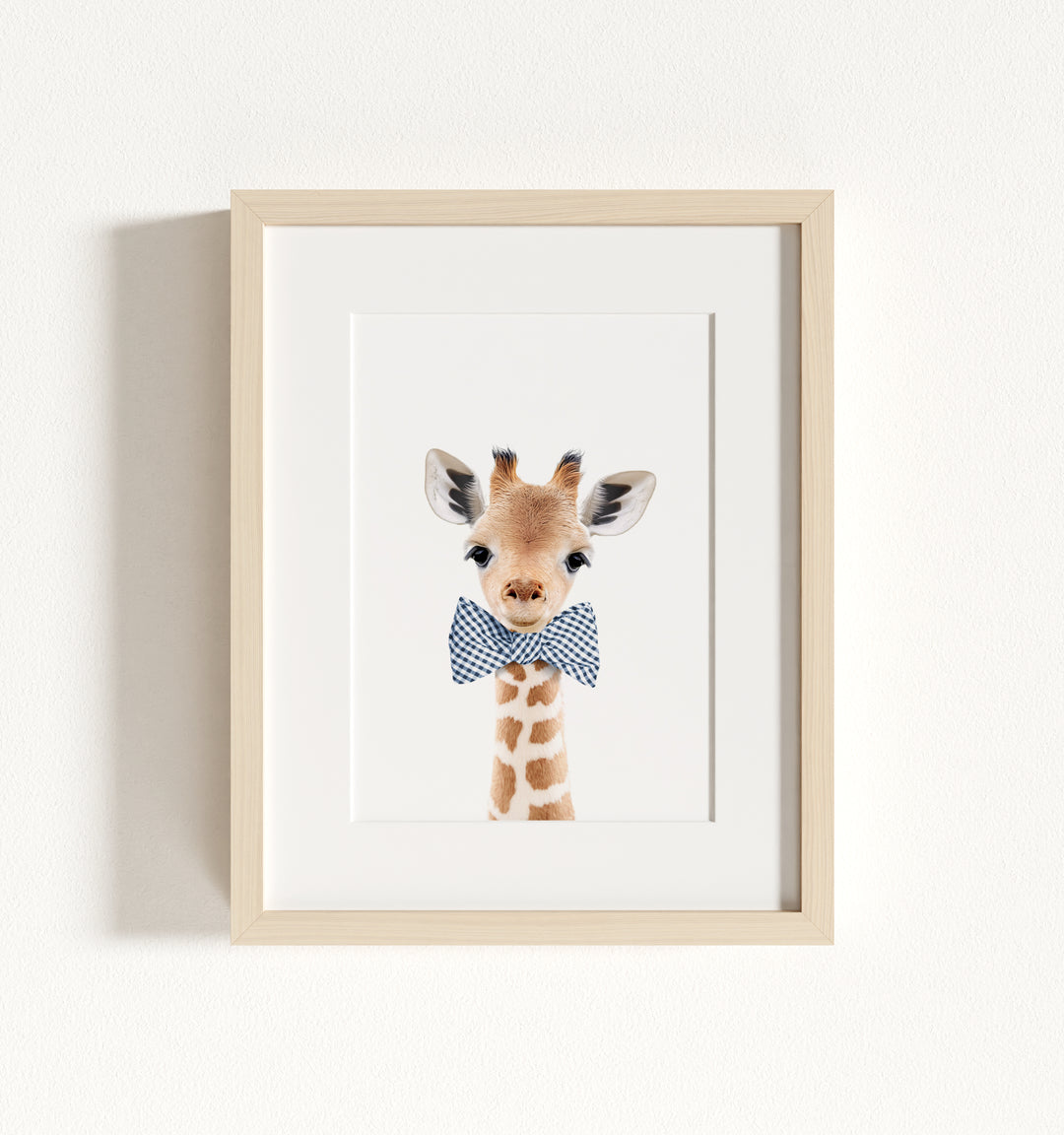 Baby Giraffe Framed Art