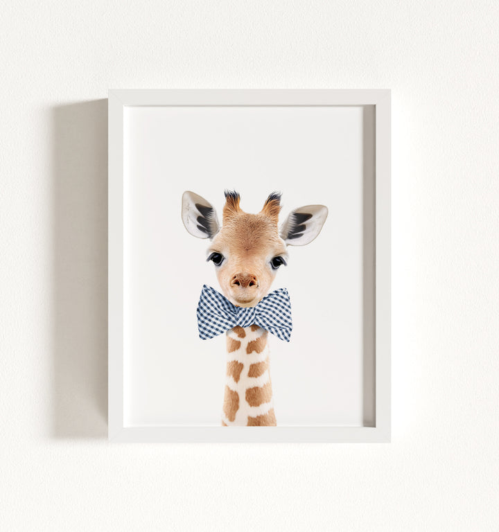 Baby Giraffe Framed Art