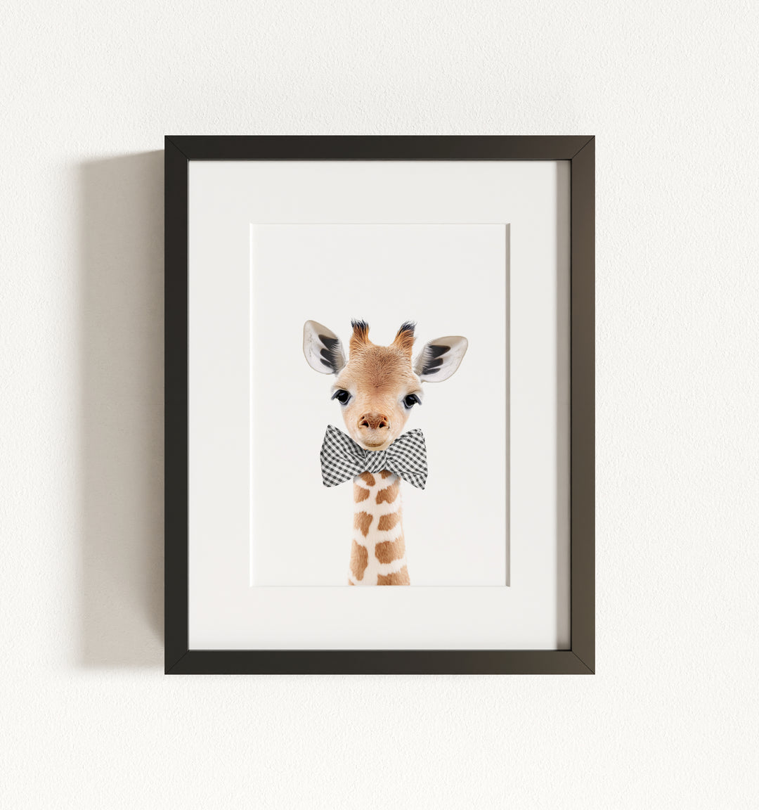 Baby Giraffe Framed Art