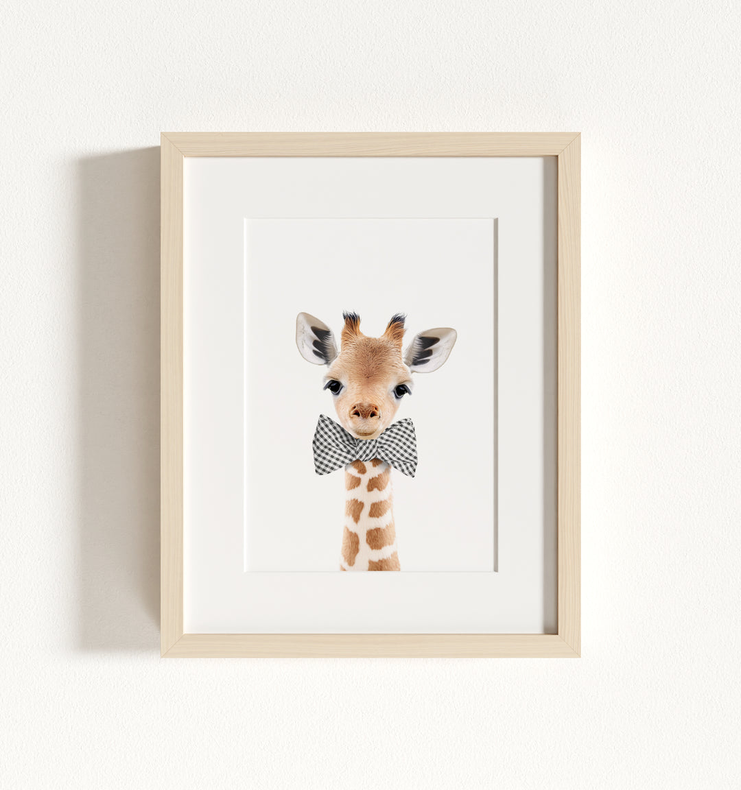 Baby Giraffe Framed Art