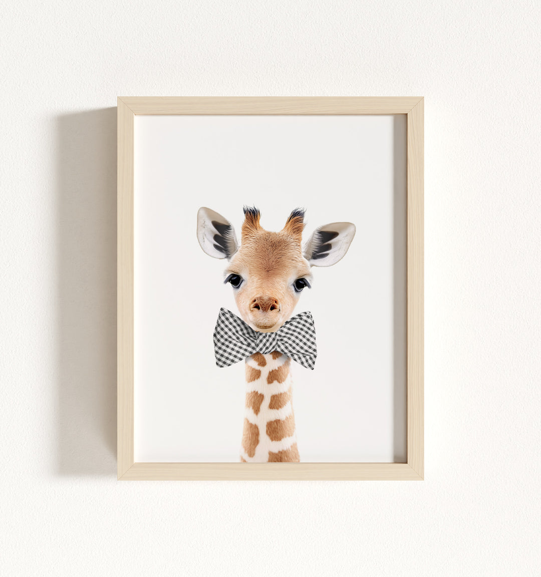 Baby Giraffe Framed Art