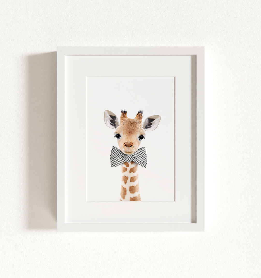 Baby Giraffe Framed Art