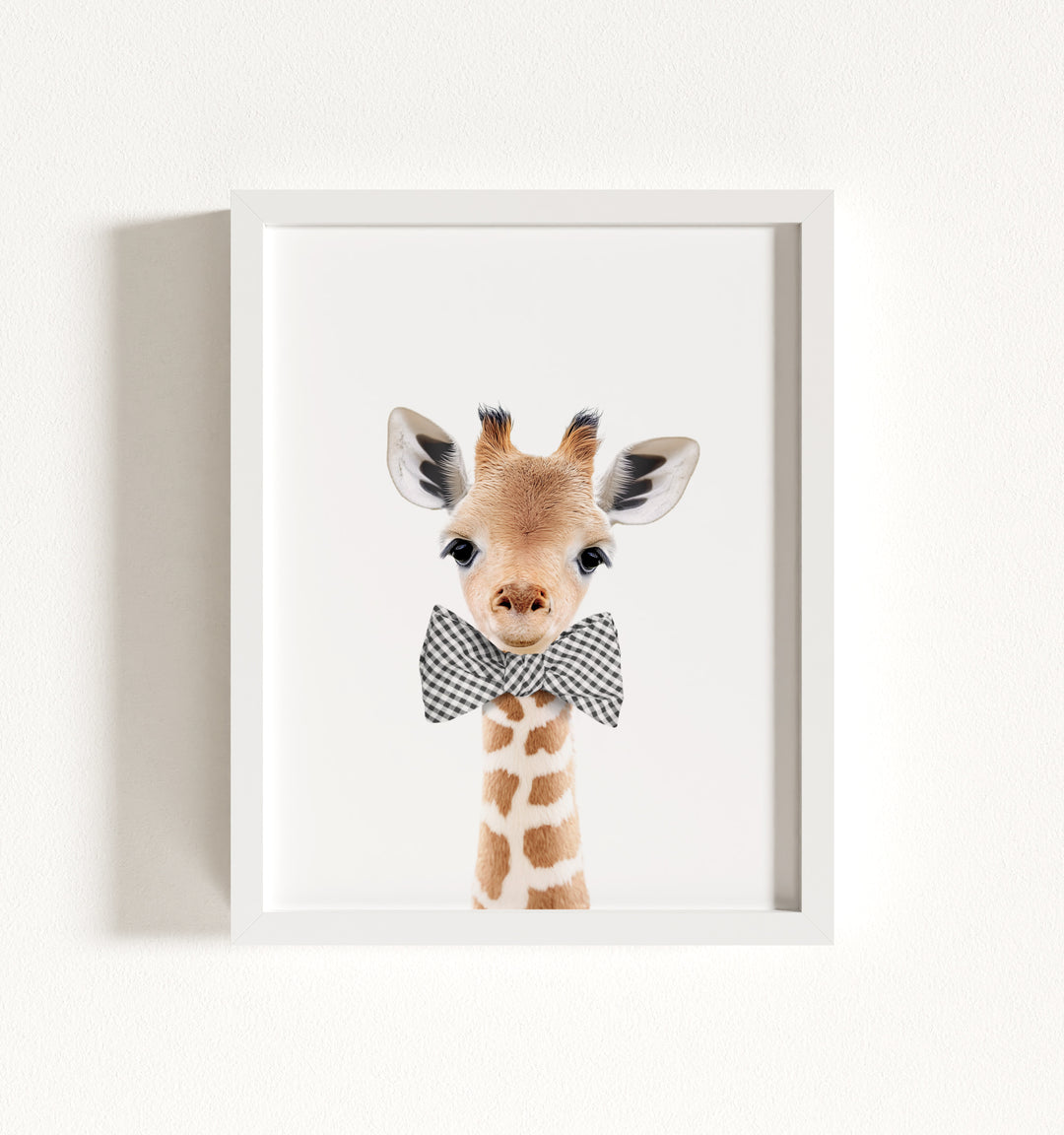 Baby Giraffe Framed Art