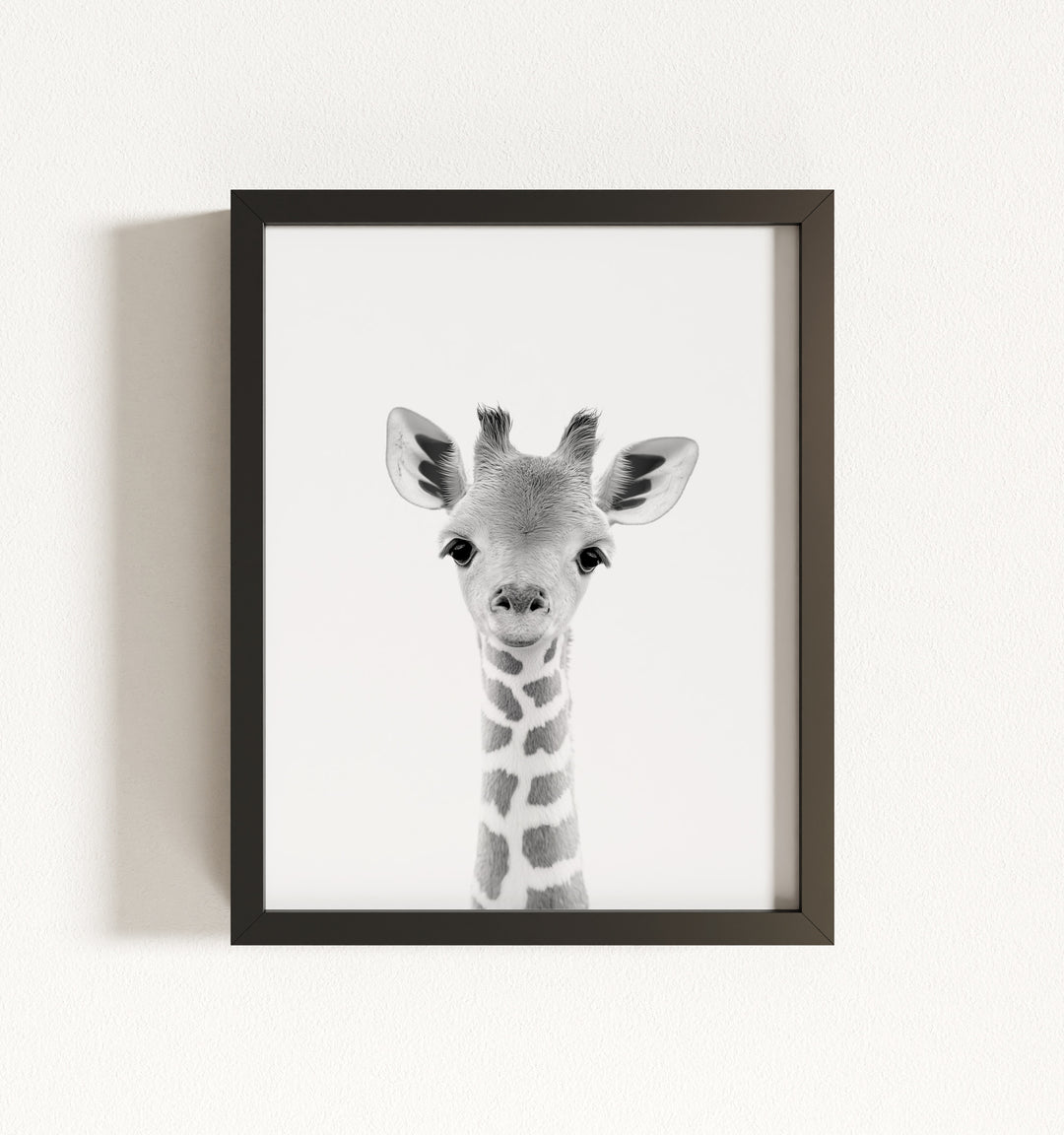 Baby Giraffe Framed Art