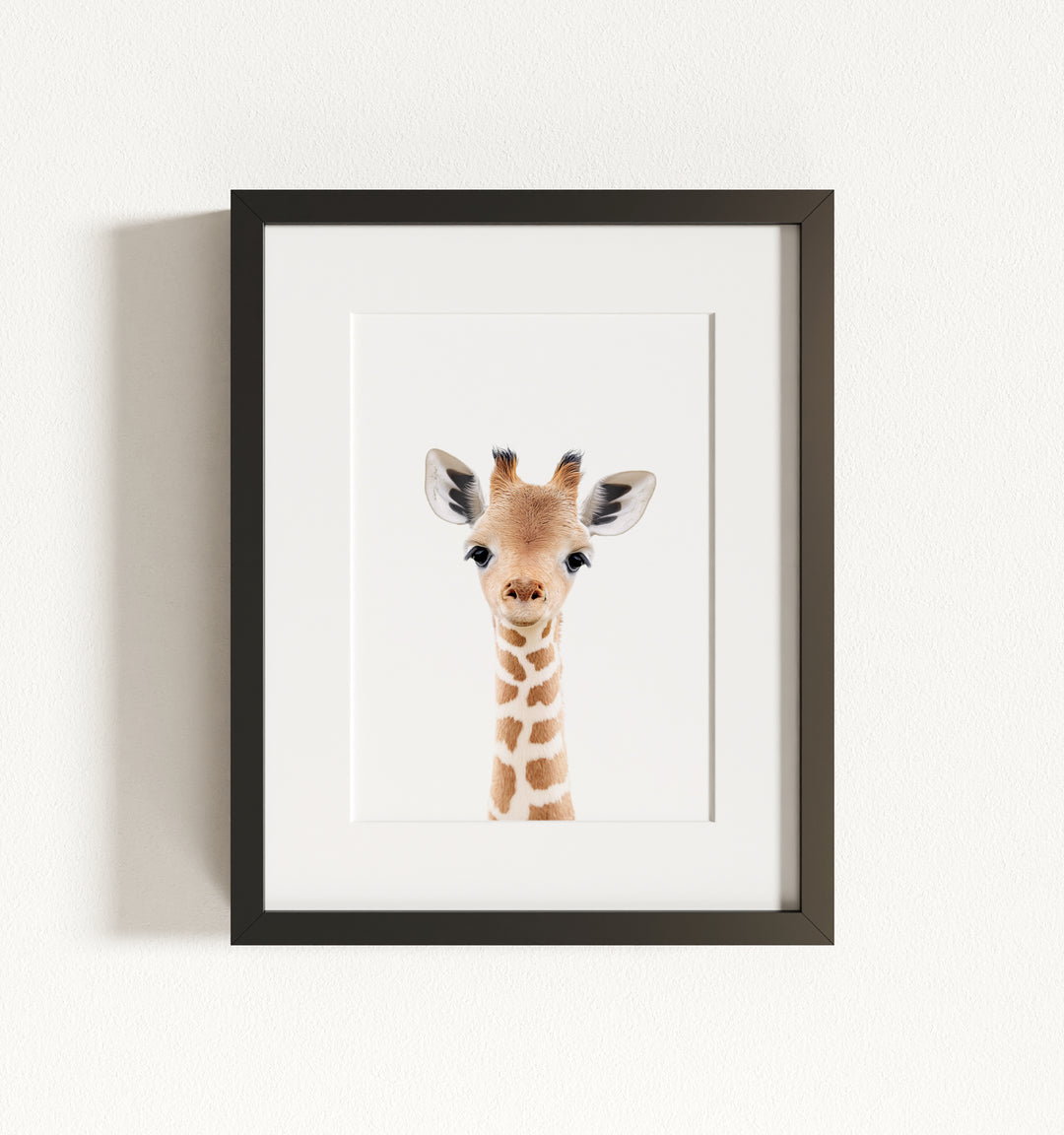 Baby Giraffe Framed Art