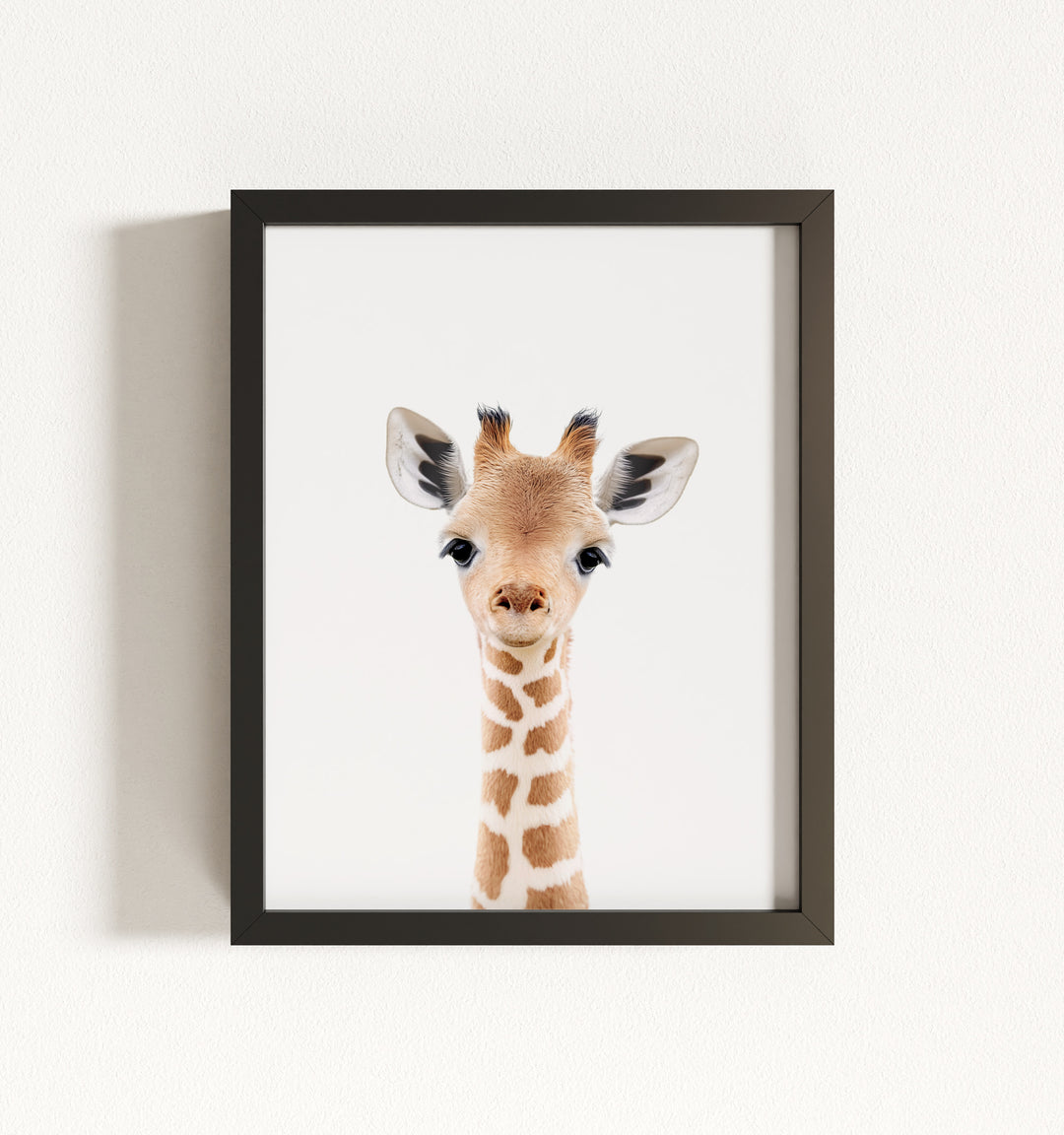 Baby Giraffe Framed Art