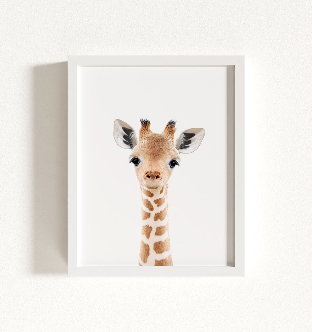 Baby Giraffe Framed Art