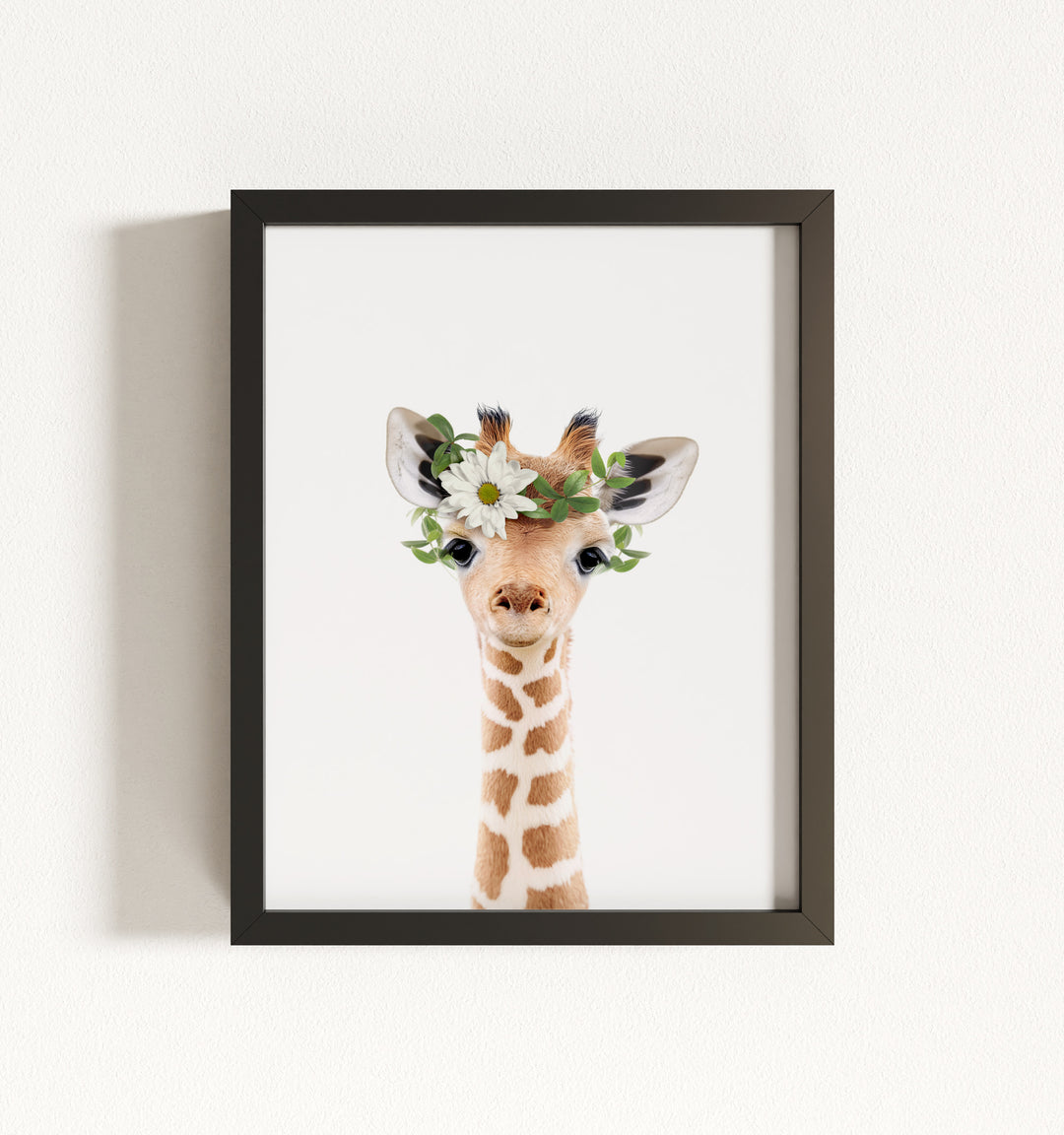 Baby Giraffe Framed Art