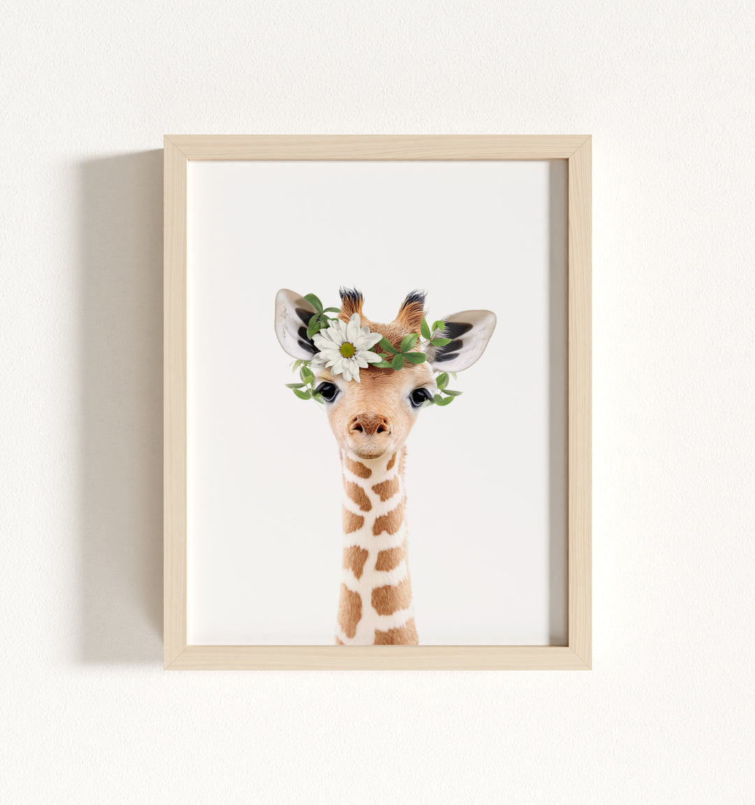 Baby Giraffe Framed Art