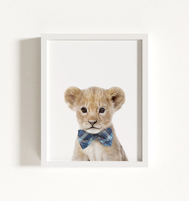 Baby Lion Framed Art