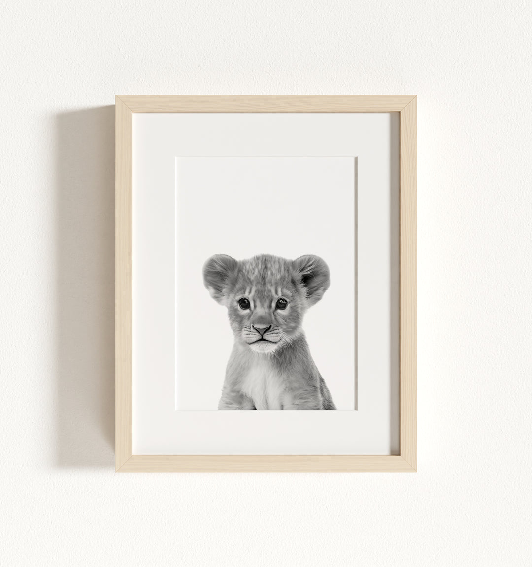 Baby Lion Framed Art