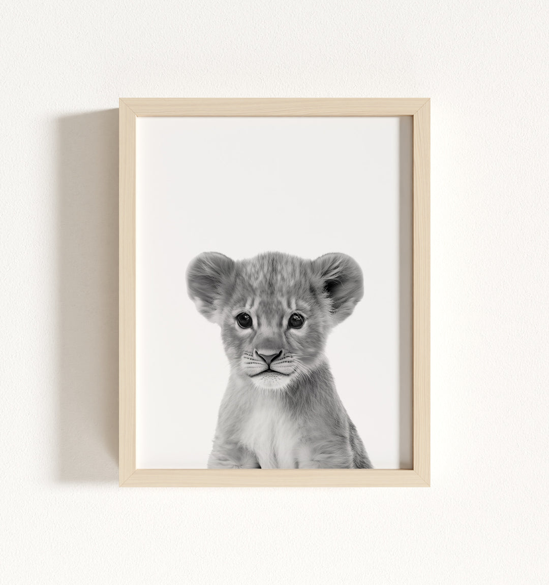 Baby Lion Framed Art
