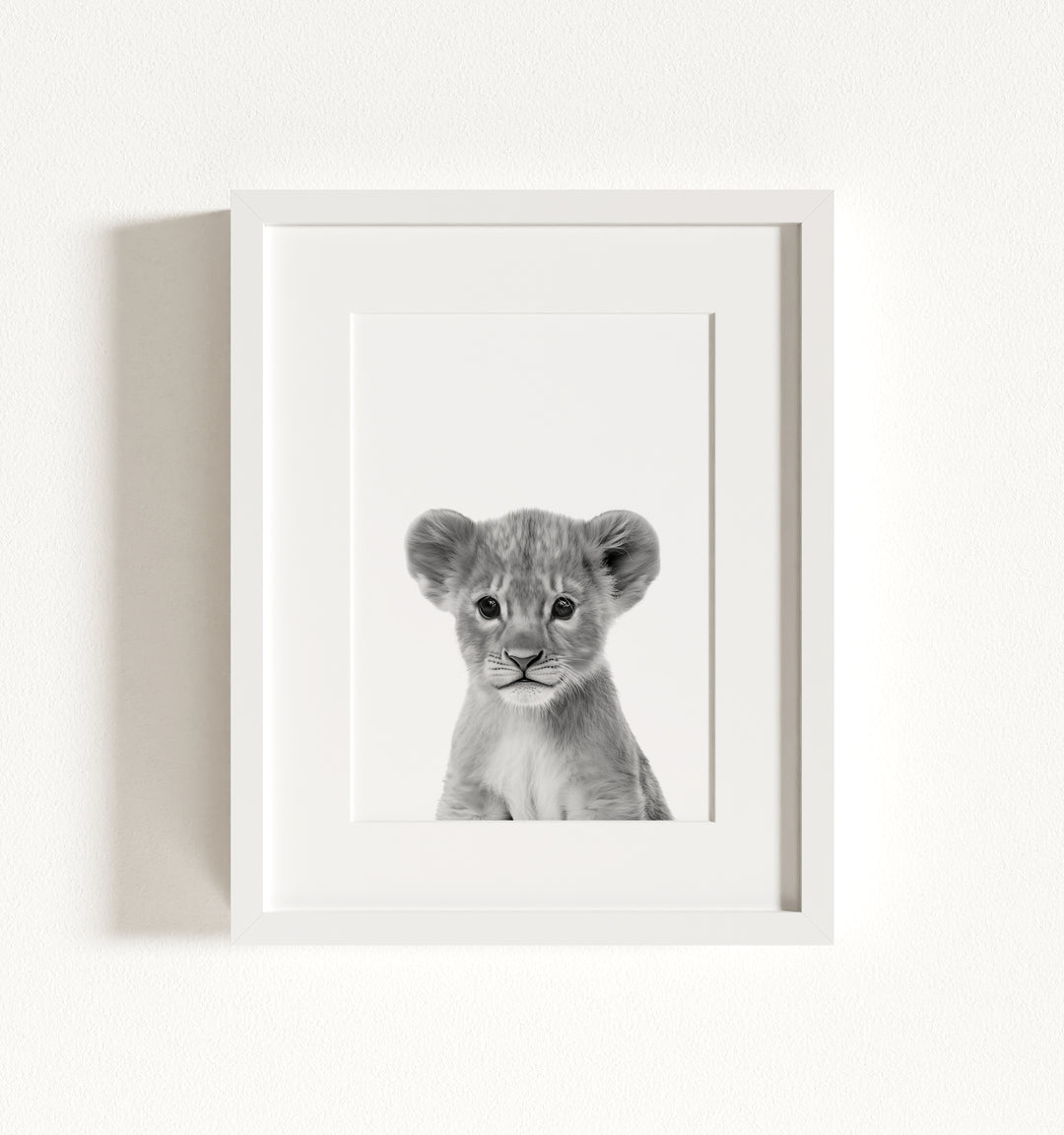 Baby Lion Framed Art