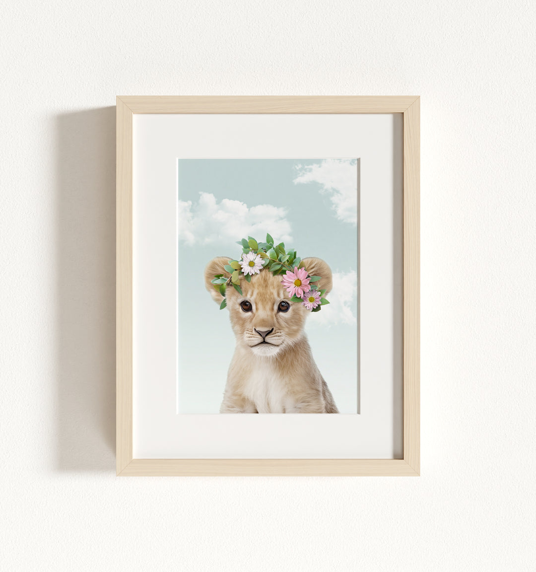 Baby Lion Framed Art