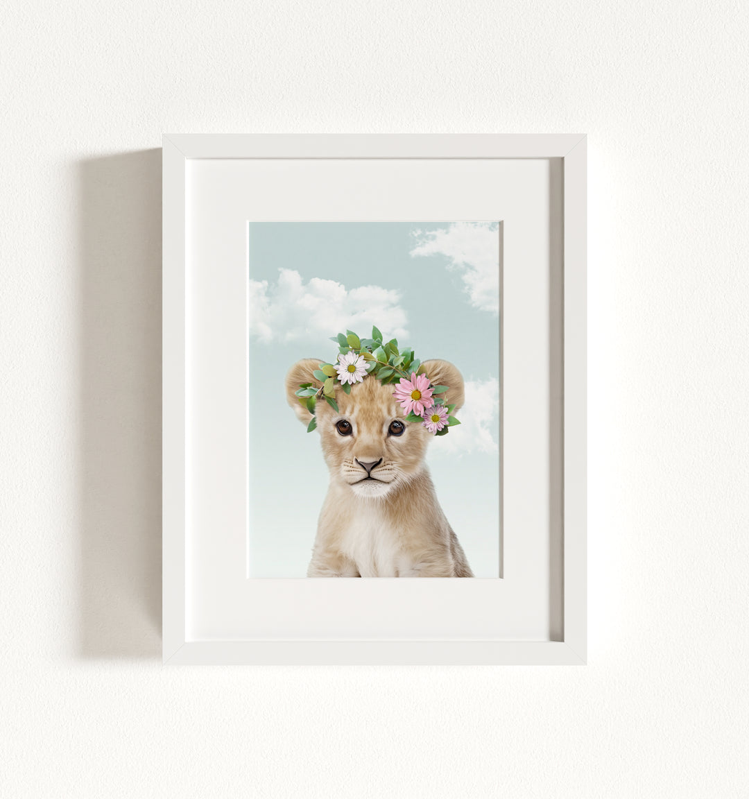 Baby Lion Framed Art