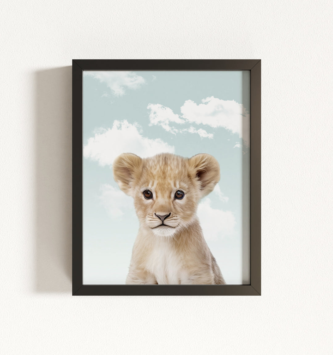 Baby Lion Framed Art