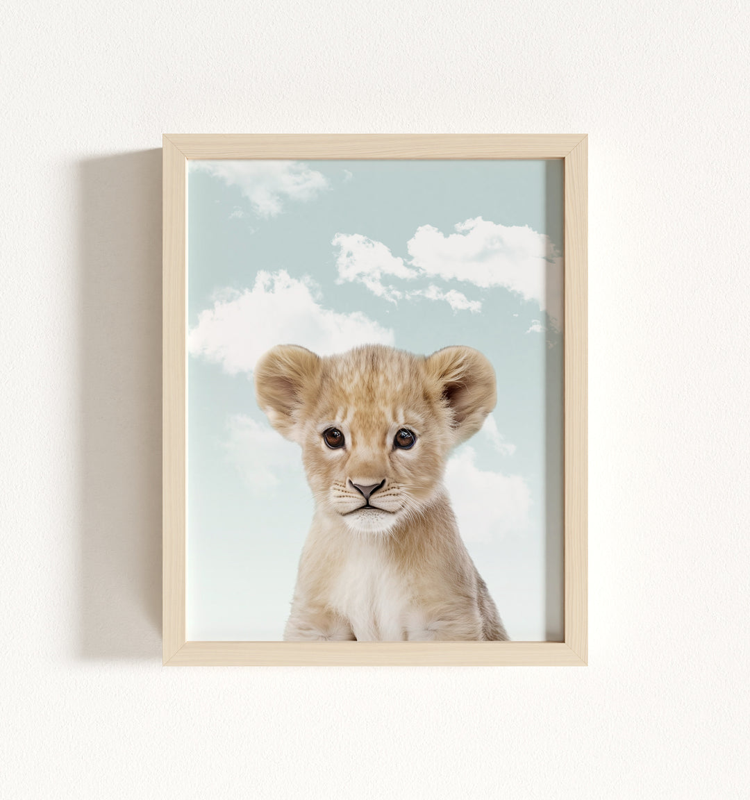 Baby Lion Framed Art