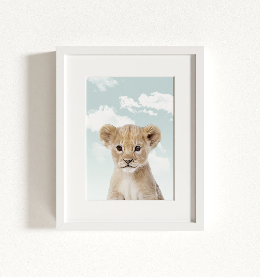 Baby Lion Framed Art