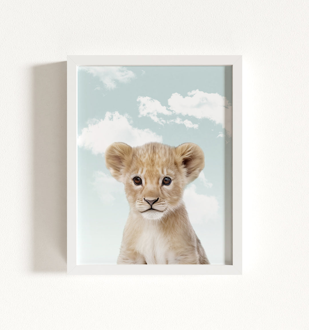 Baby Lion Framed Art