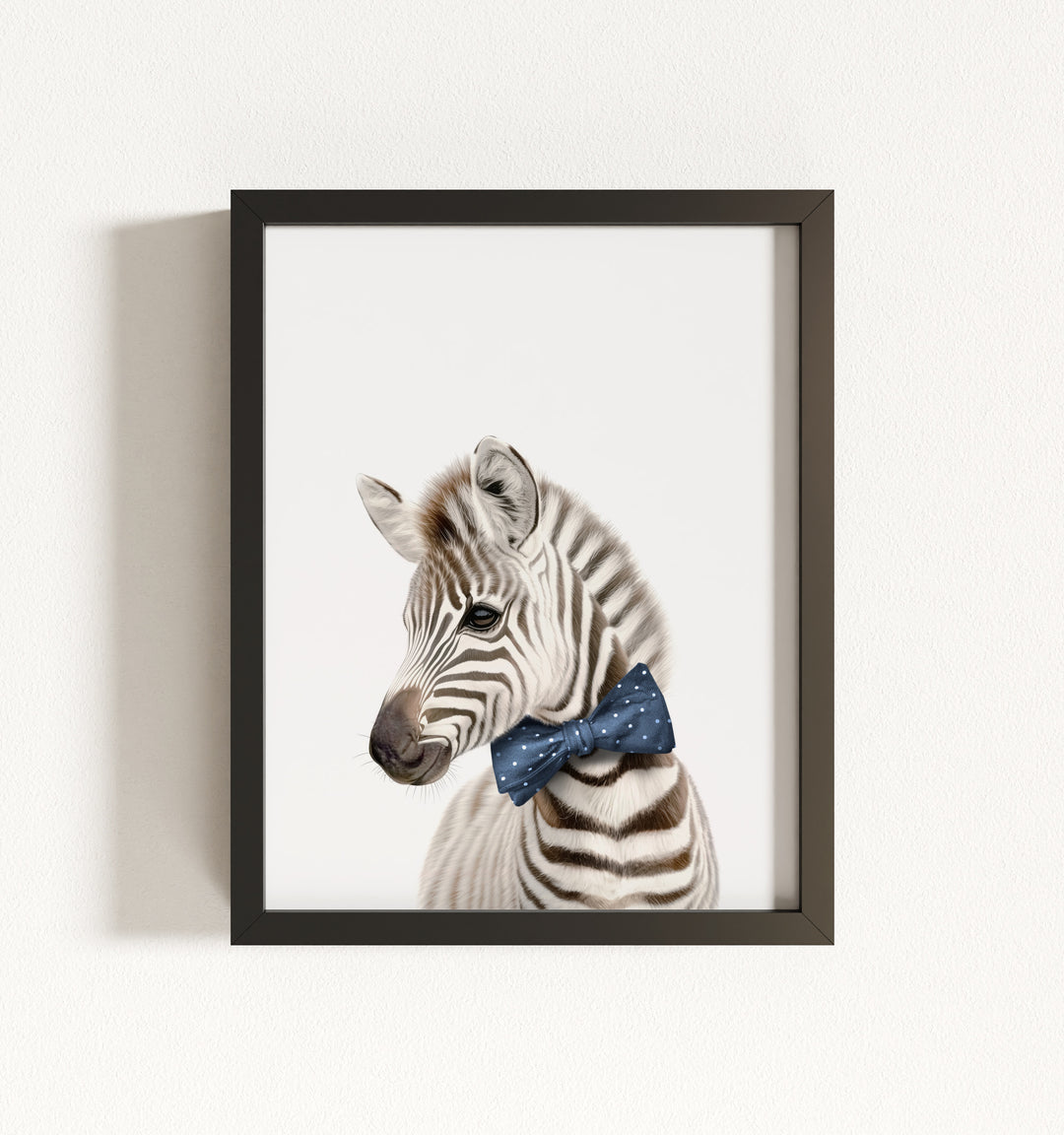Baby Zebra Framed Art