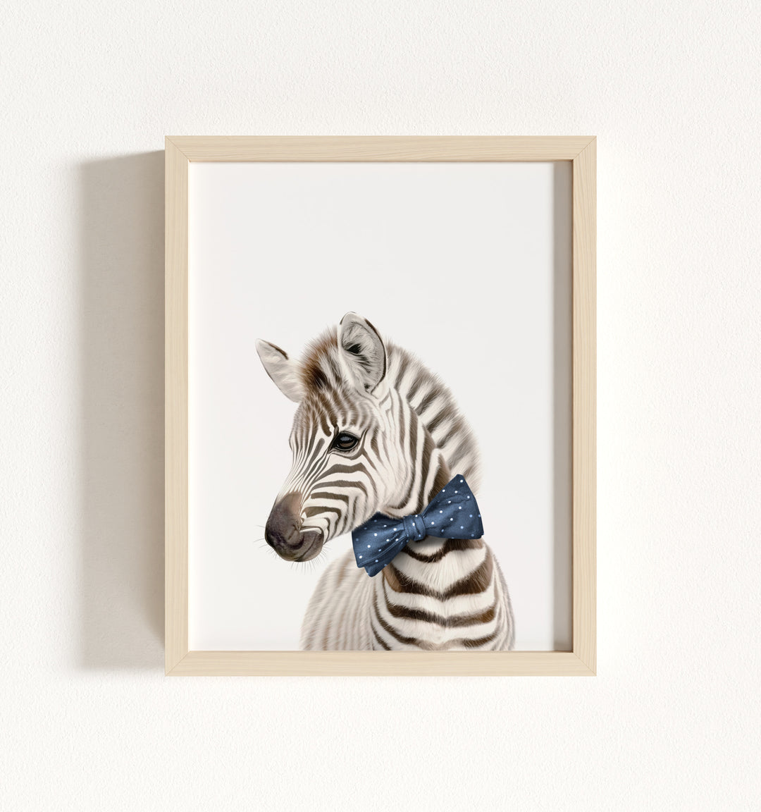 Baby Zebra Framed Art
