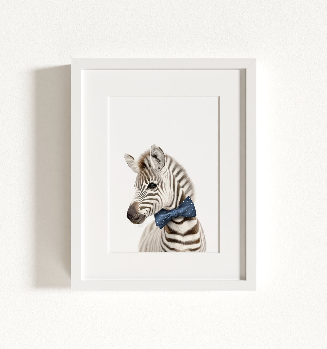 Baby Zebra Framed Art