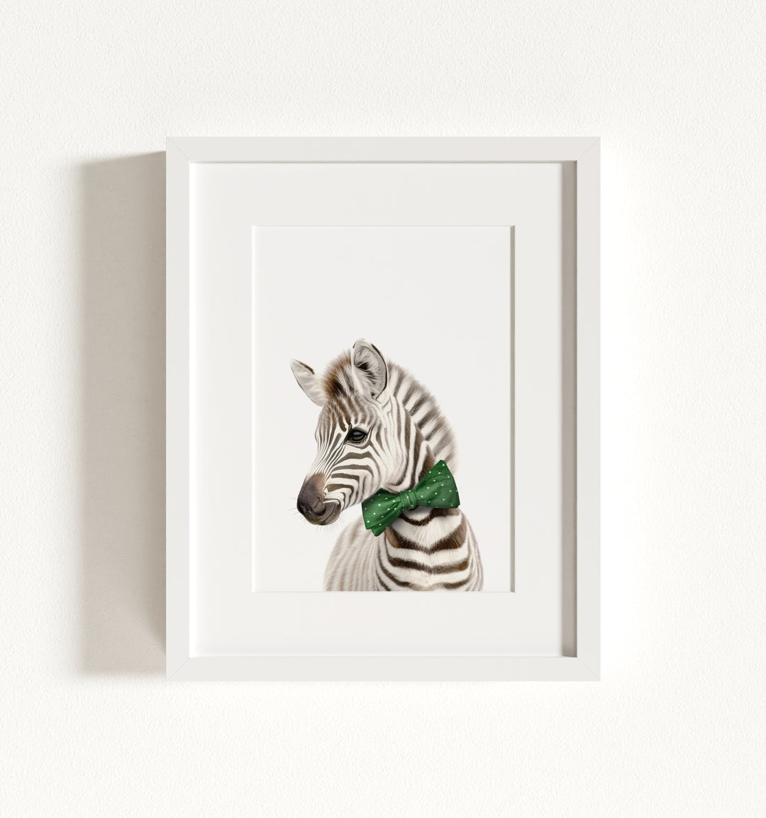 Baby Zebra Framed Art