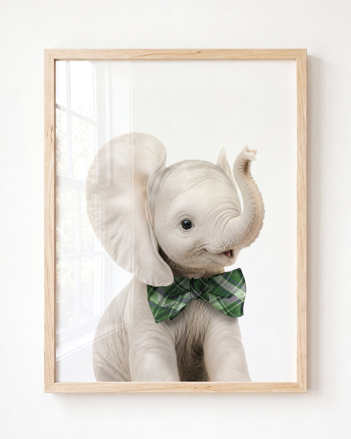 Baby Elephant - Framed Art