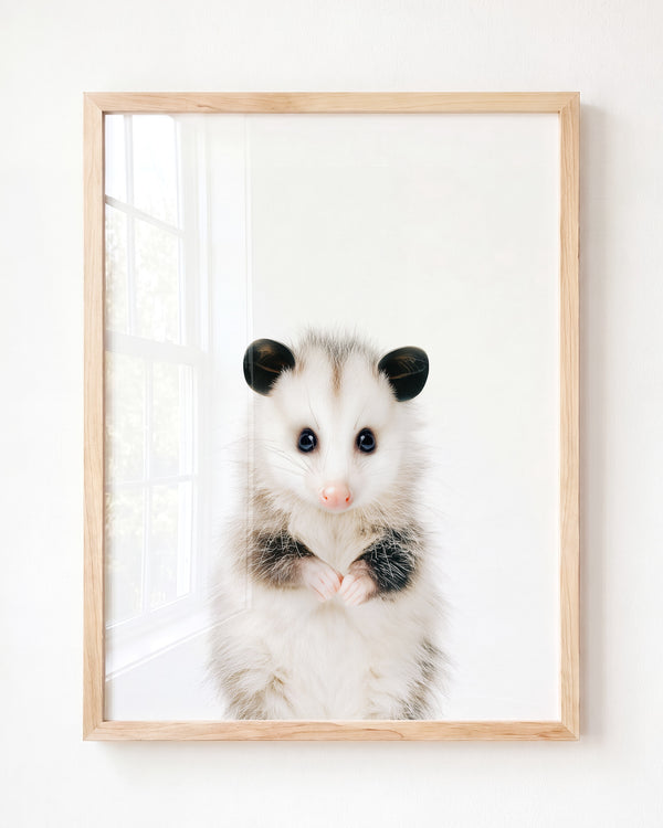 Baby Opossum – Framed
