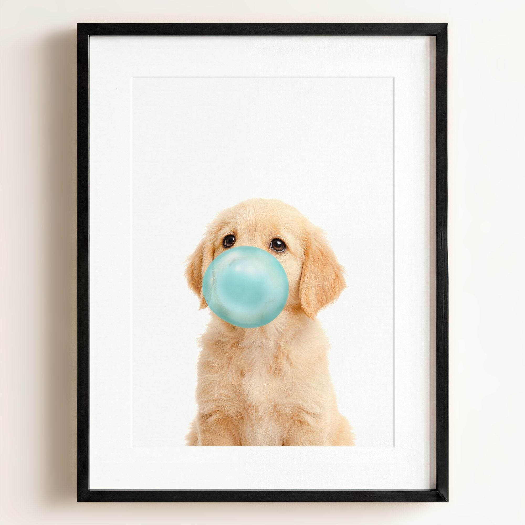 Baby Puppy Golden Retriever Portrait