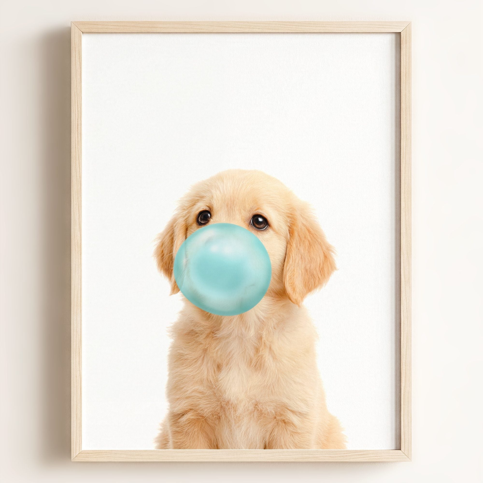 Baby Puppy Golden Retriever Portrait