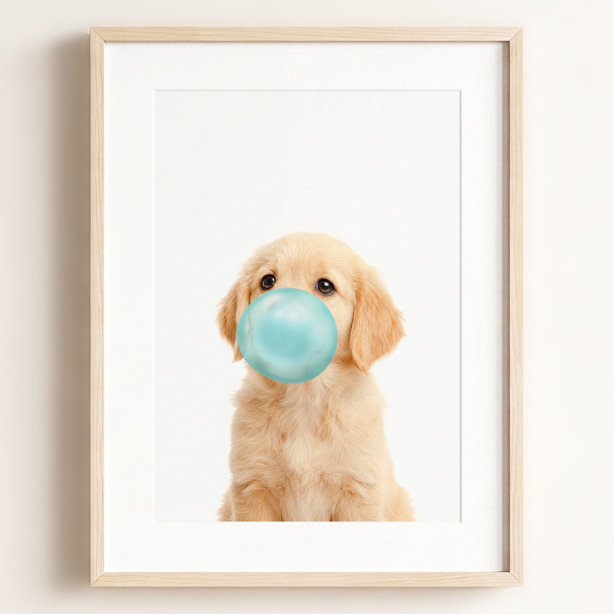 Baby Puppy Golden Retriever Portrait