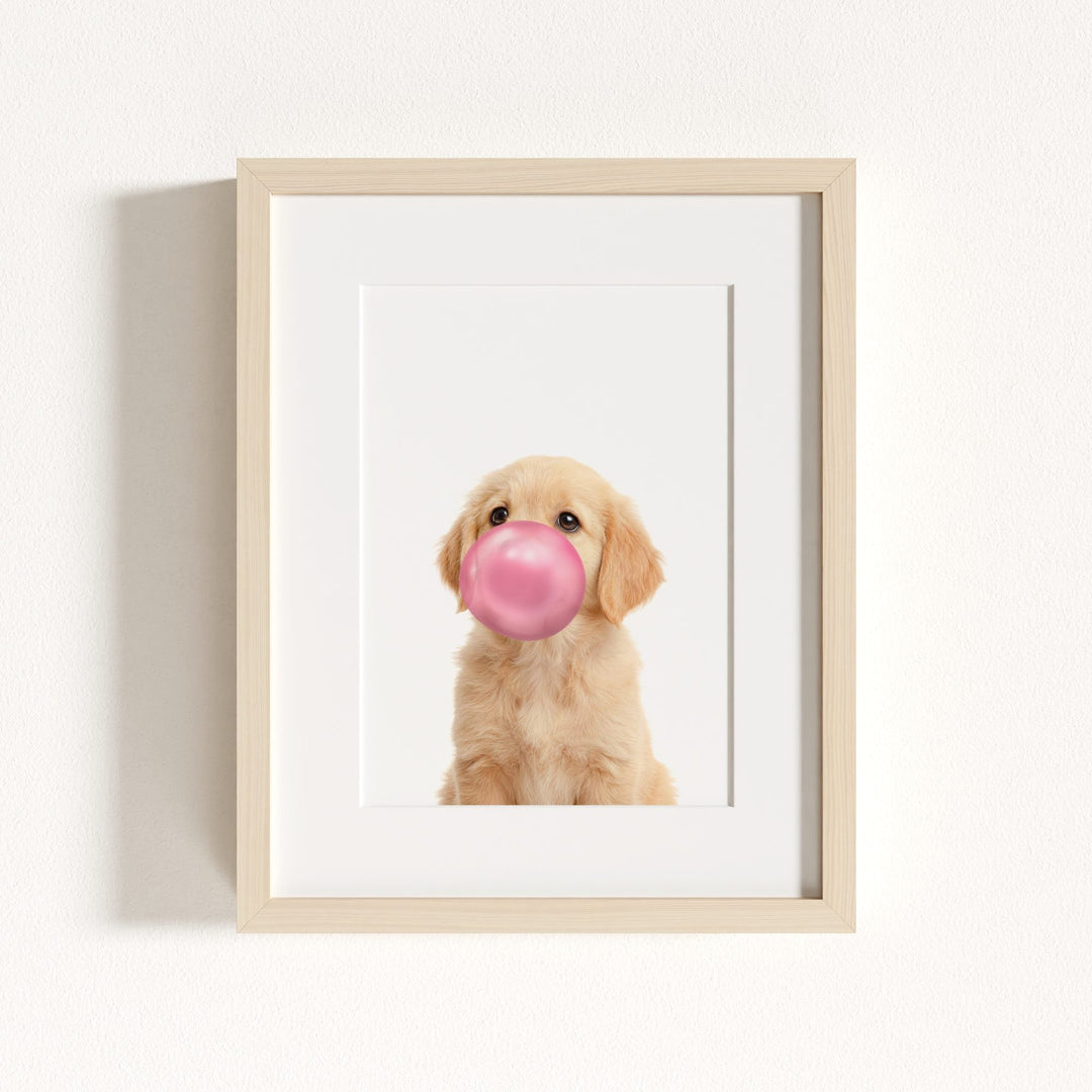 Baby Puppy Golden Retriever Portrait