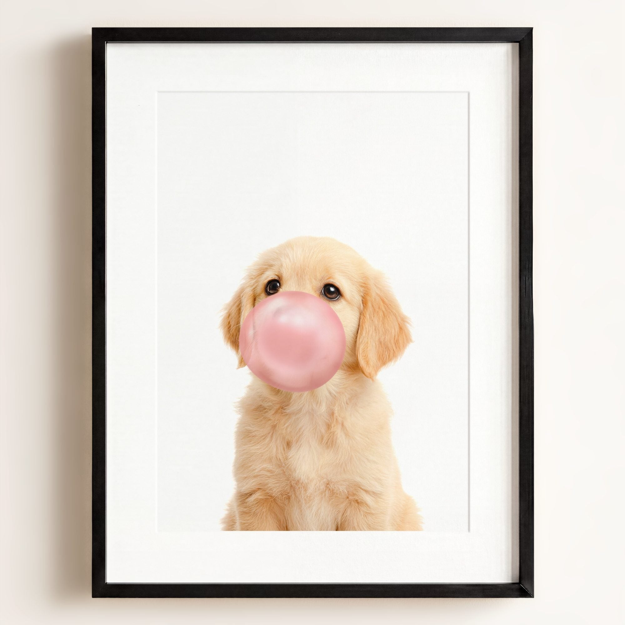 Baby Puppy Golden Retriever Portrait