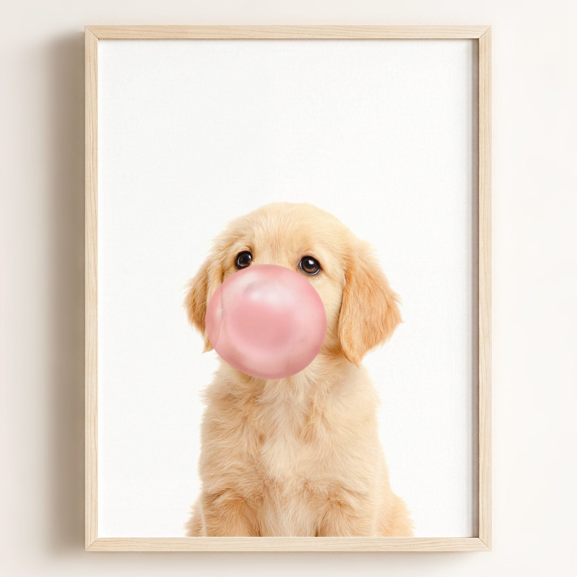 Baby Puppy Golden Retriever Portrait