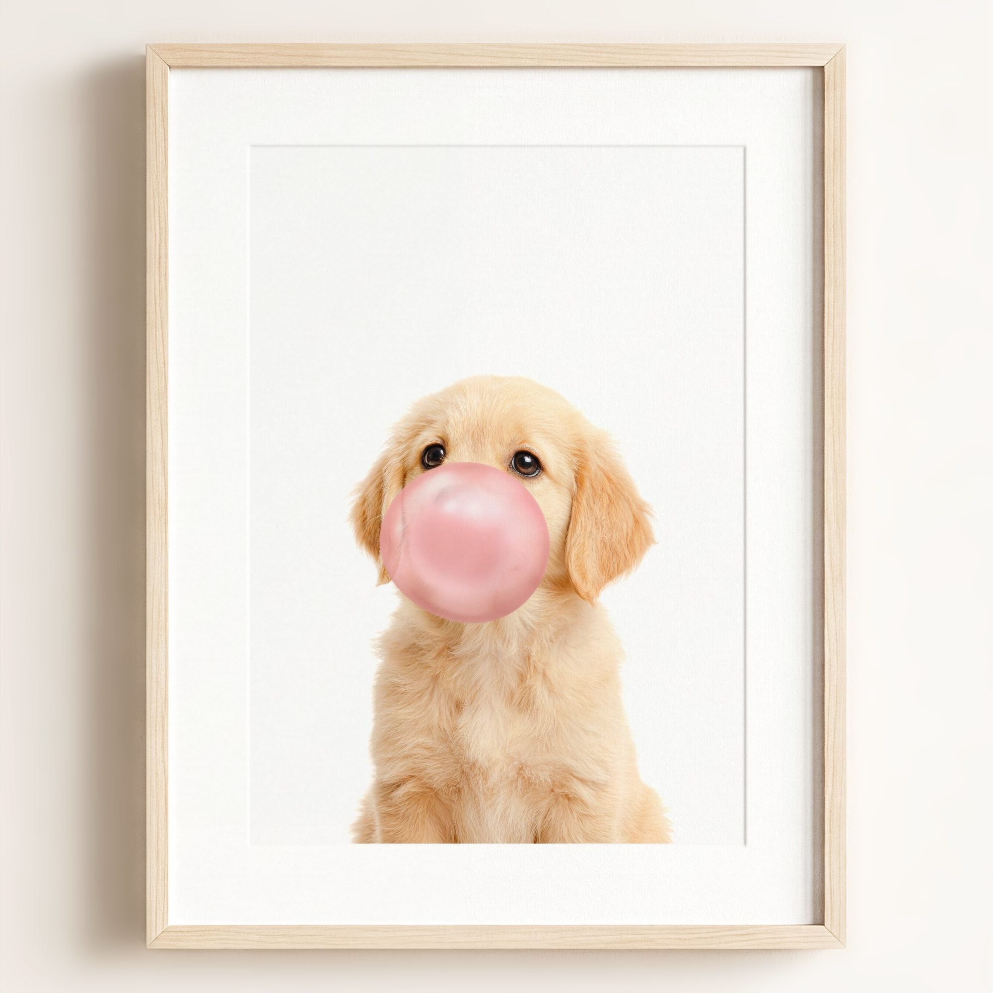 Baby Puppy Golden Retriever Portrait