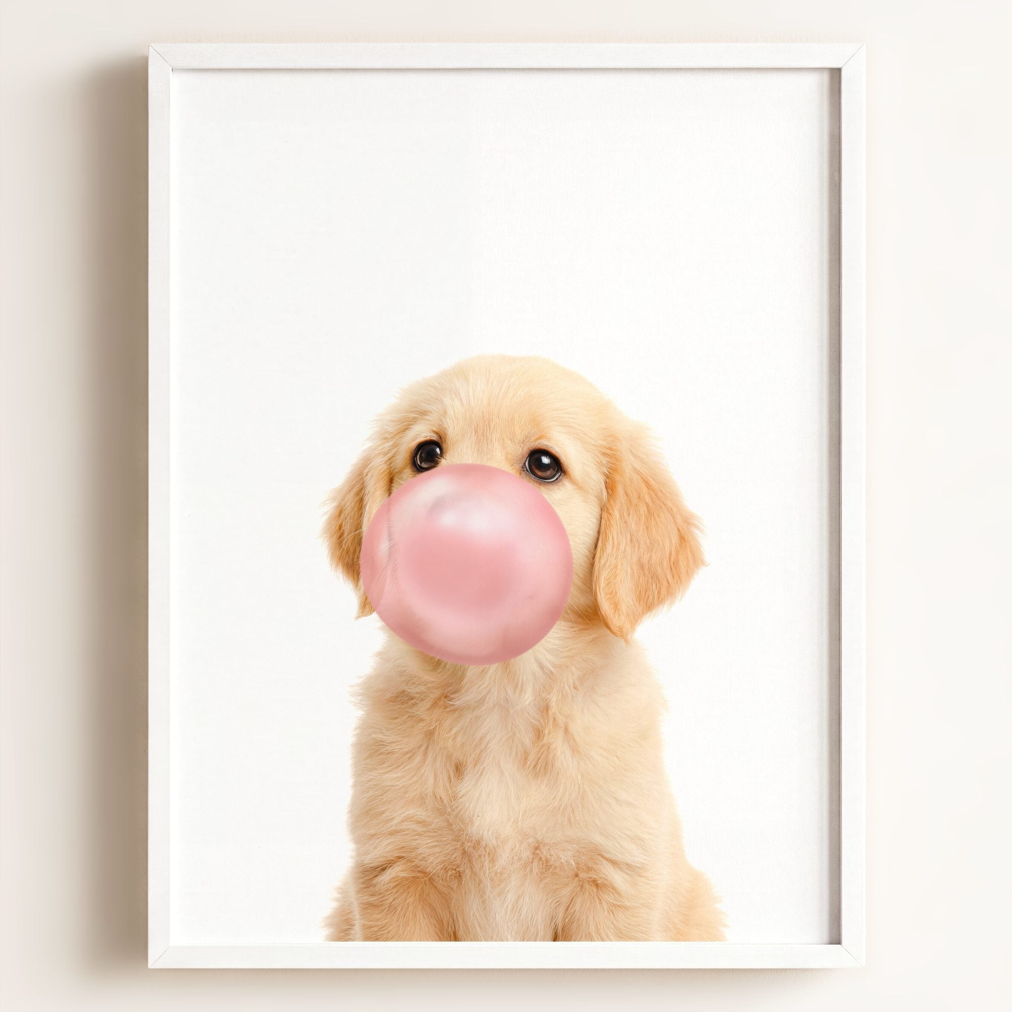 Baby Puppy Golden Retriever Portrait
