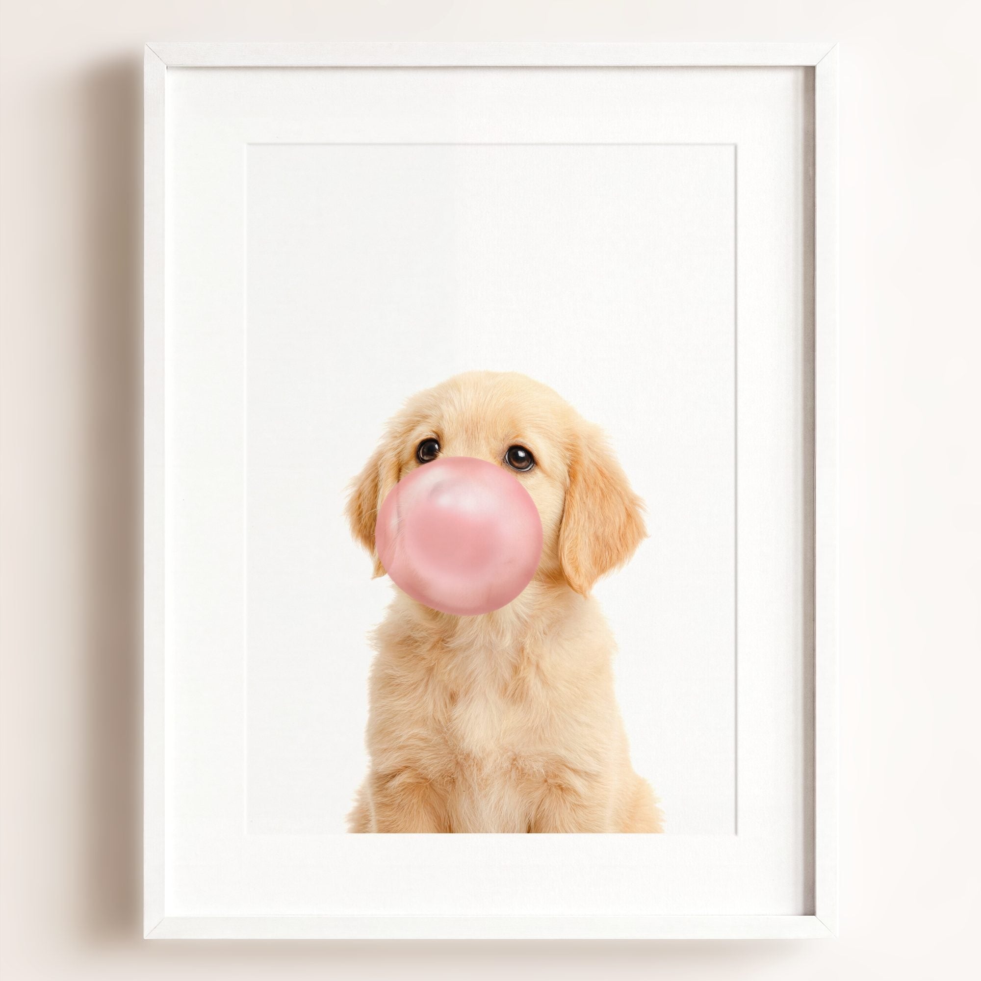 Baby Puppy Golden Retriever Portrait