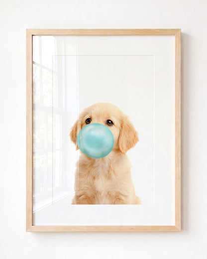 Baby Puppy Golden Retriever Portrait
