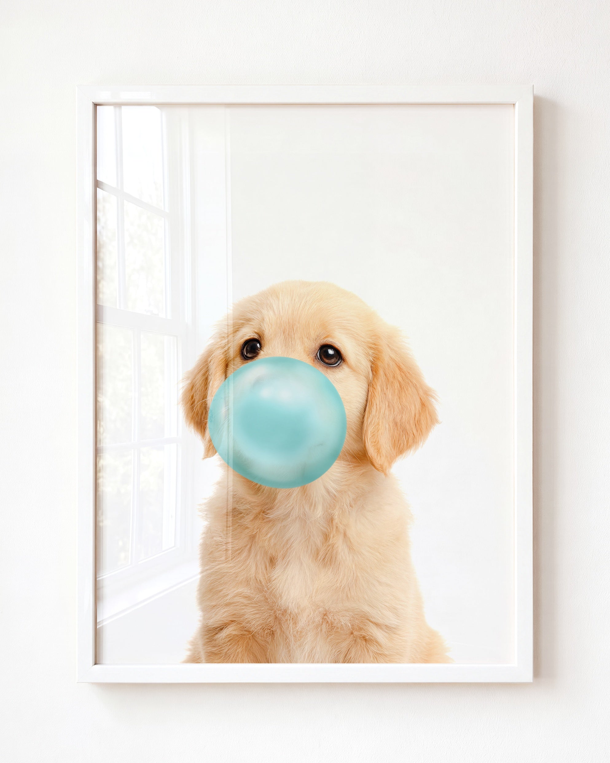Baby Puppy Golden Retriever Portrait