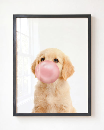 Baby Puppy Golden Retriever Portrait