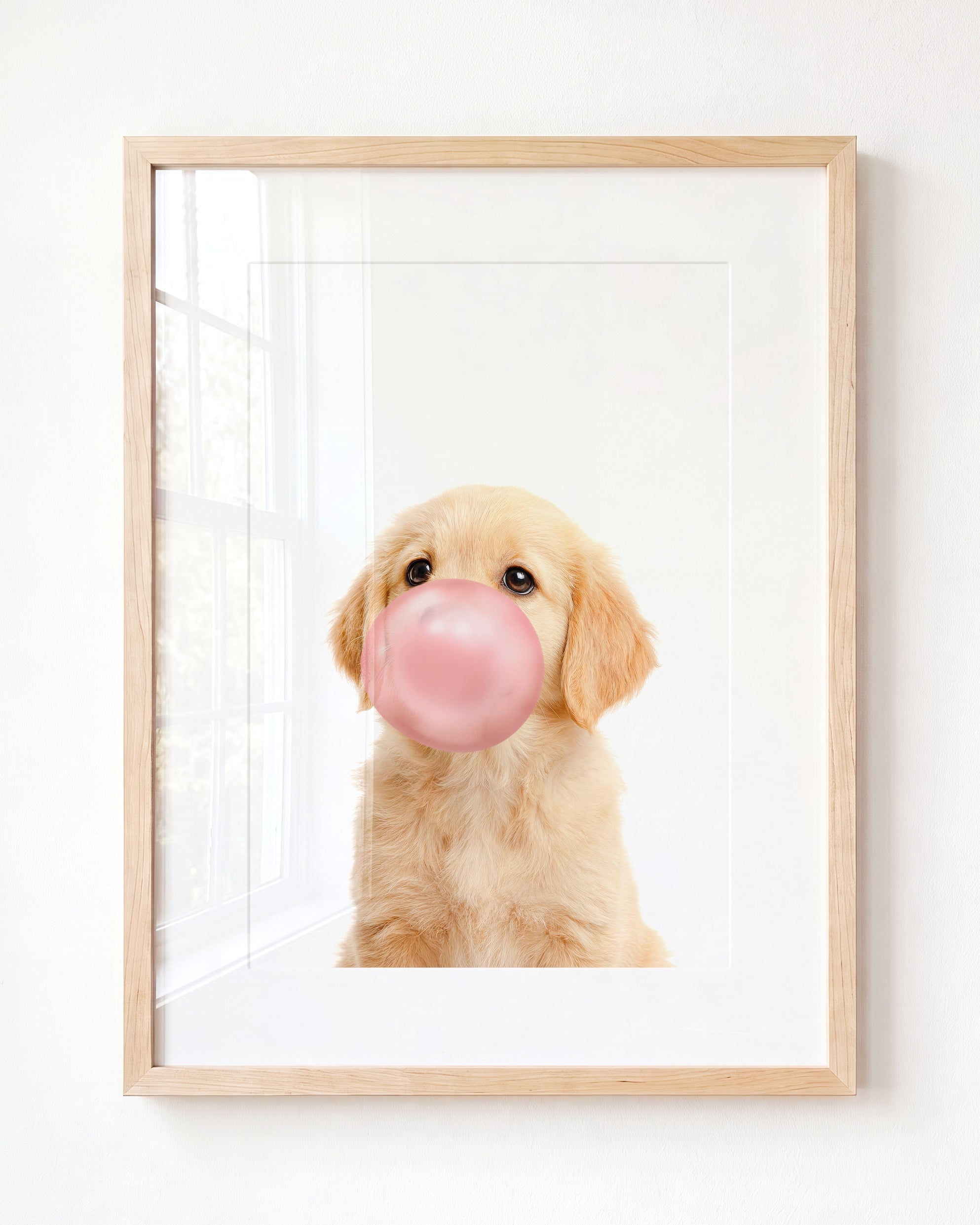 Baby Puppy Golden Retriever Portrait