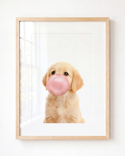 Baby Puppy Golden Retriever Portrait