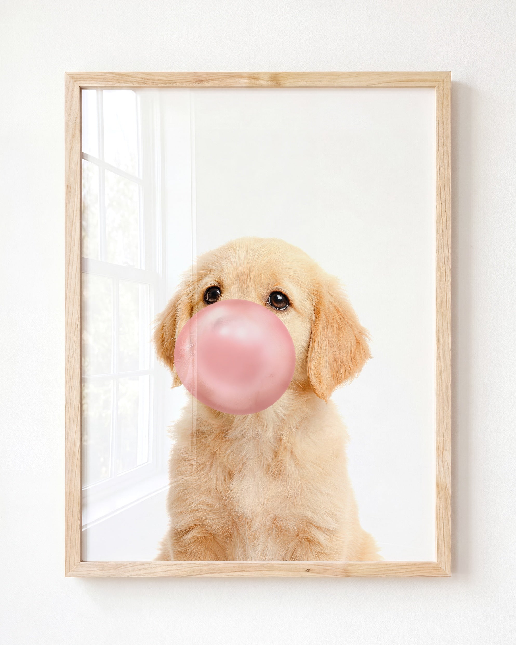 Baby Puppy Golden Retriever Portrait