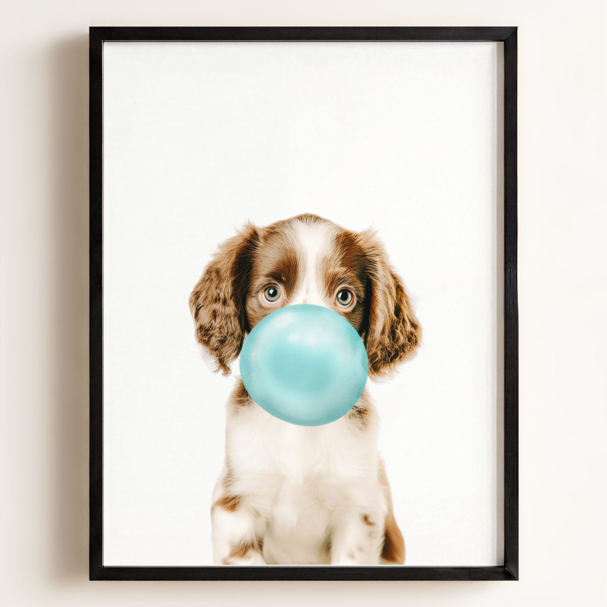 Baby Puppy Springer Spaniel Portrait