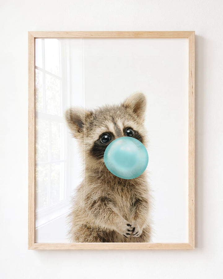 Baby Raccoon — Framed