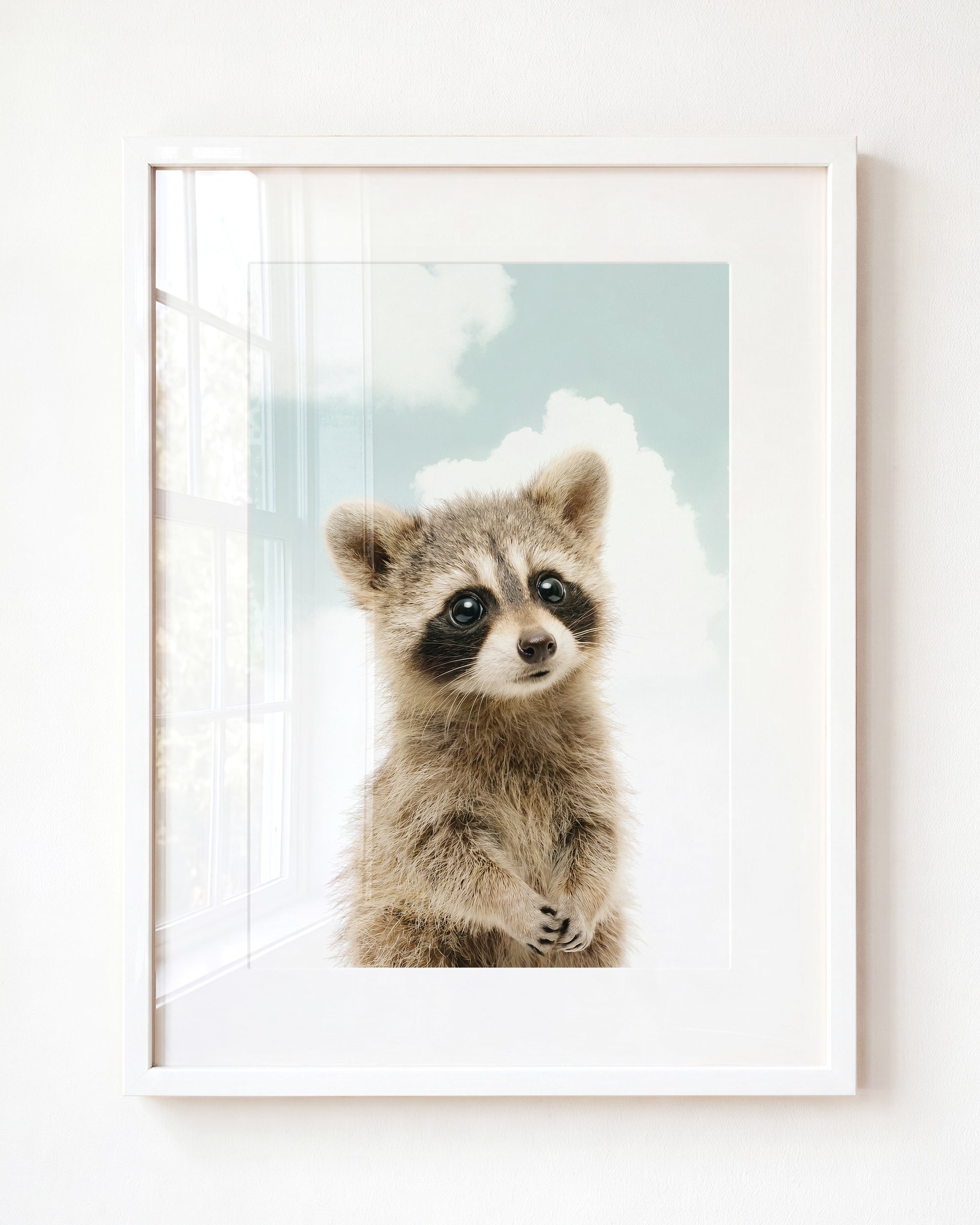Baby Raccoon - Classic · All Sizes · Digital Files - Printable