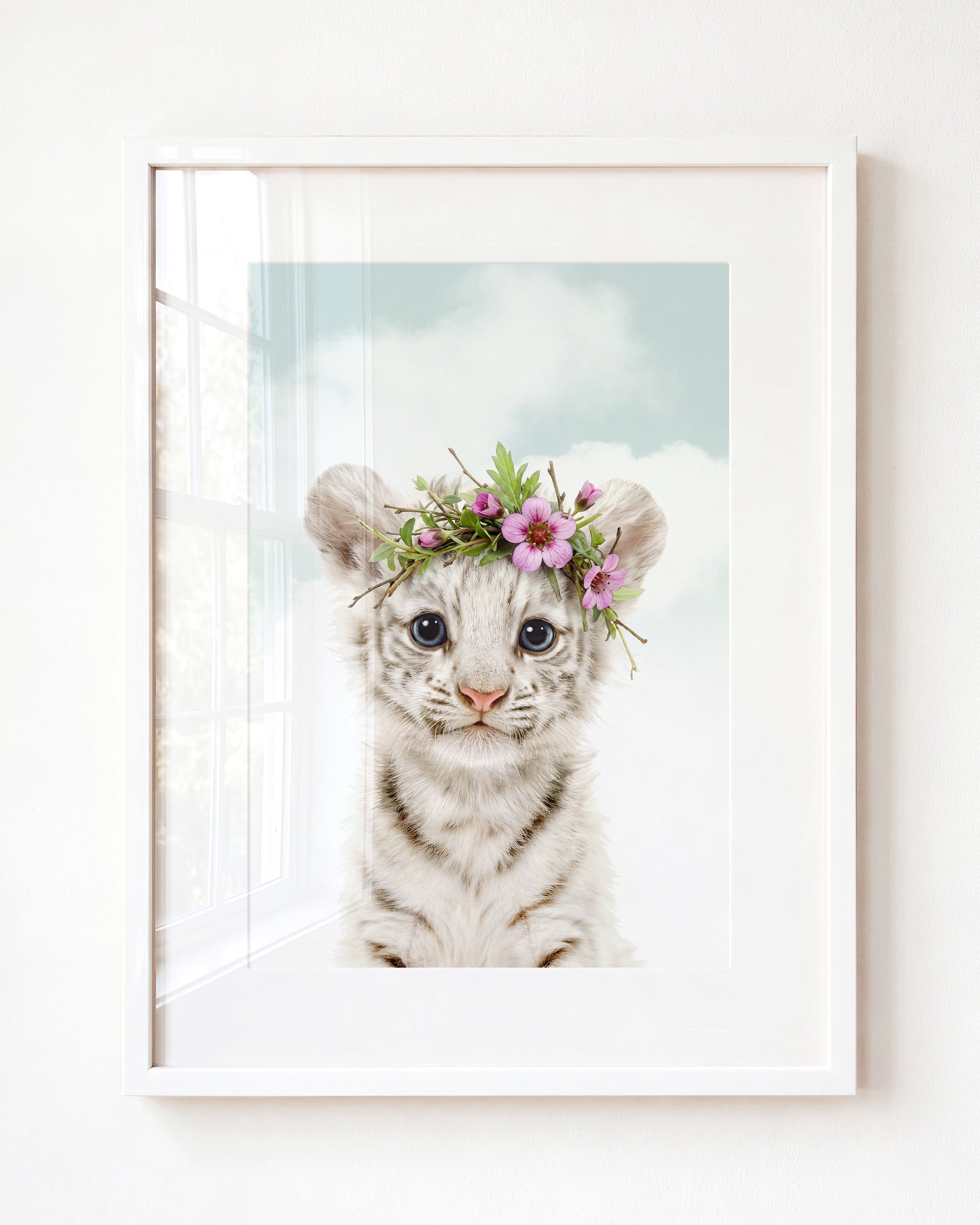 Baby White Tiger
