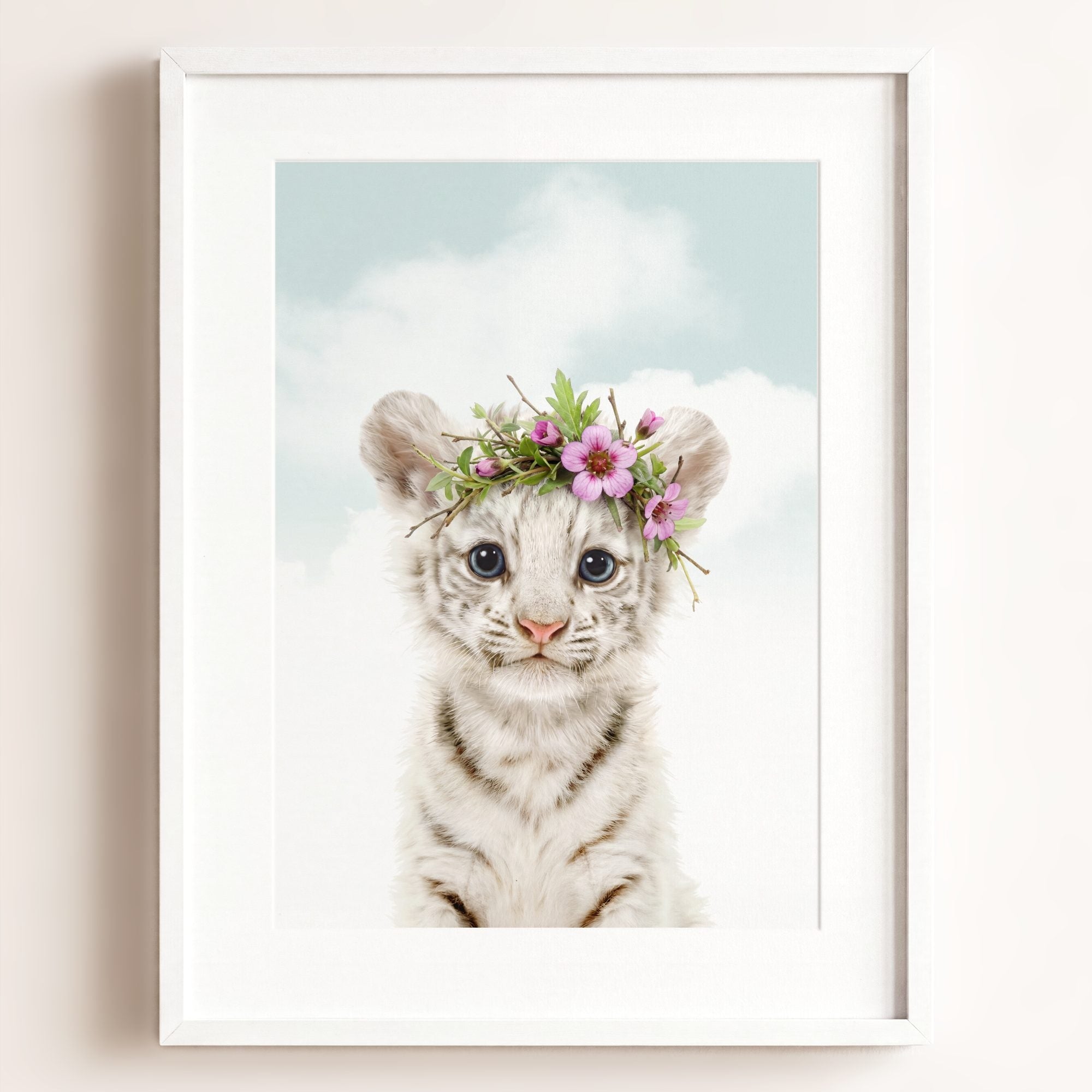 Baby White Tiger